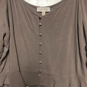 Blue Ivy peasant Top